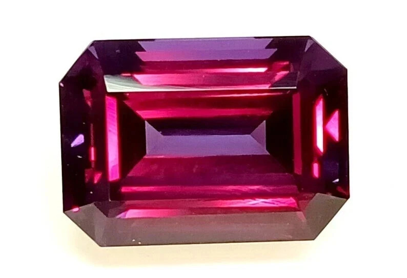 Natural Alexandrite Color Changing Certified 10.5 Ct+ Emerald Cut Loose Gemstone