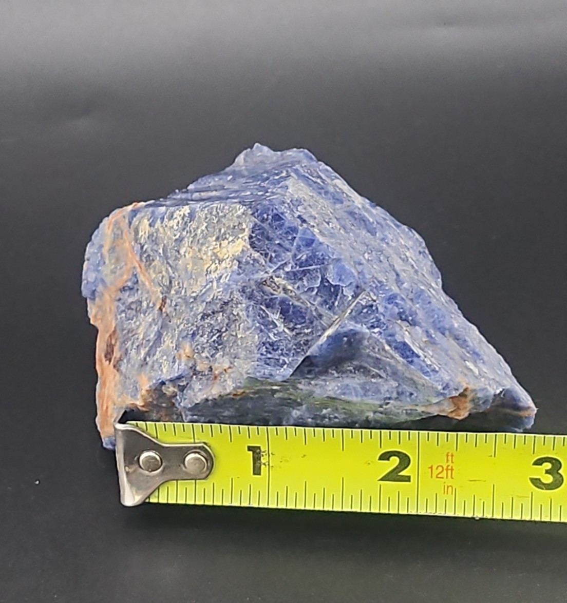 242g Raw Rough Sodalite Blue Stone Rock Crystal Mineral Specimen US Seller!!!