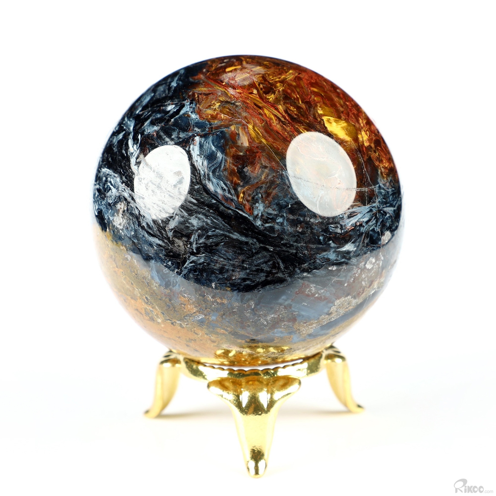 2.0″ Pietersite Hand Carved Crystal Ball/Sphere, Crystal Healing