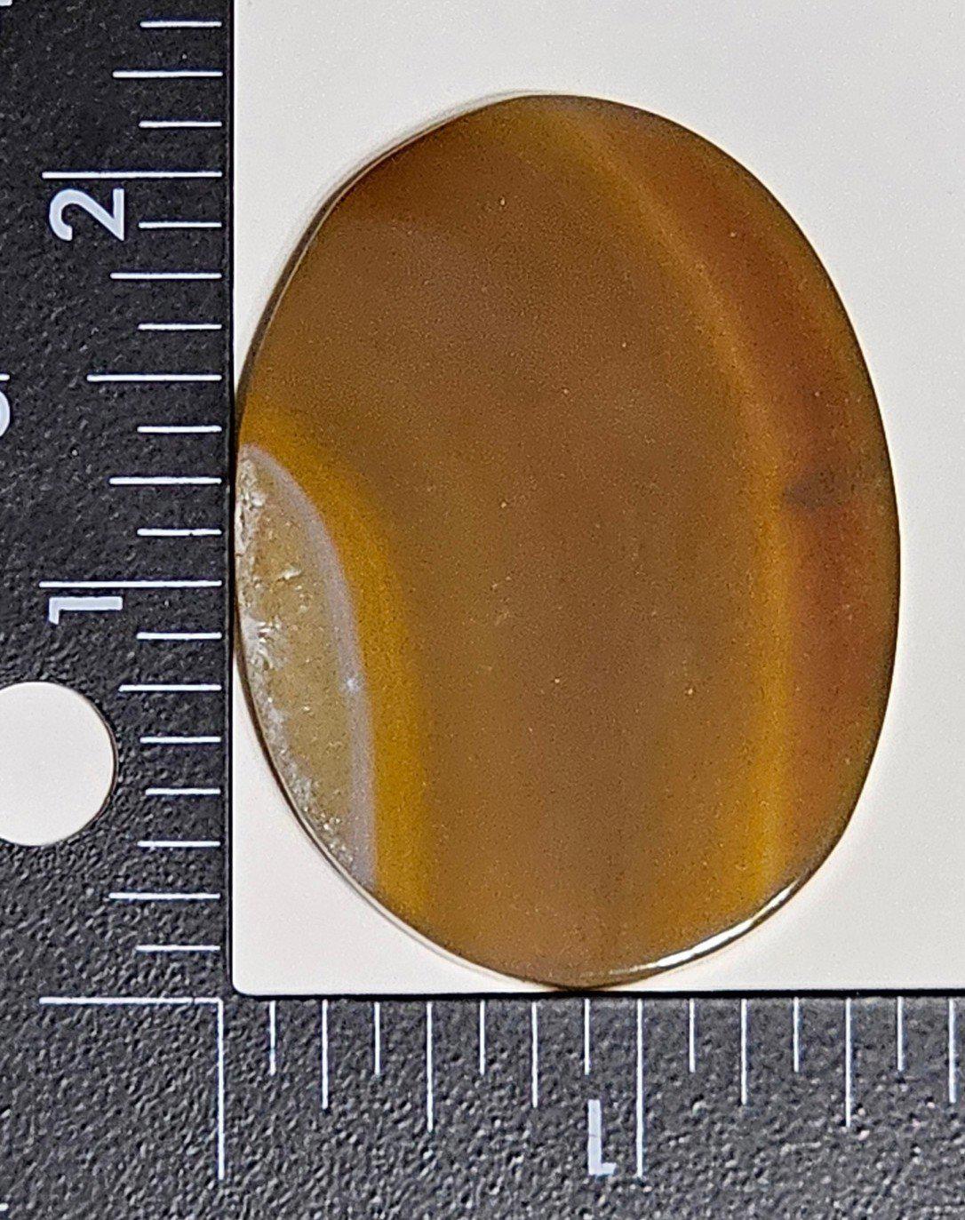 Set of 4 Polished Agate Slices Brown Green Amber Orange White