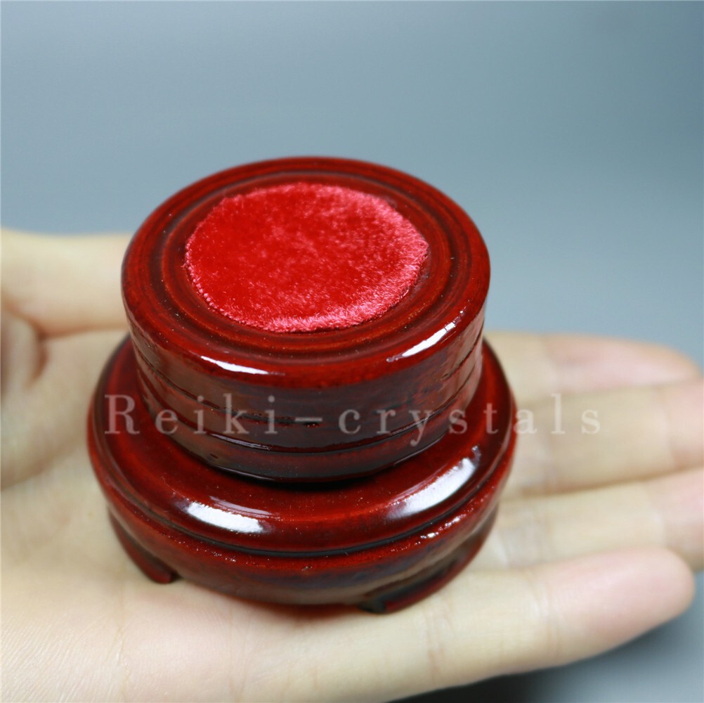 5pcs Wood Display Stand For 50-80MM Crystal Ball Sphere Globe Stone Holder Egg