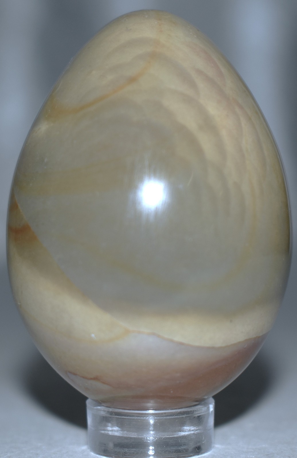 Polychrome Jasper Egg w/Stand 1.98″/86 Grams