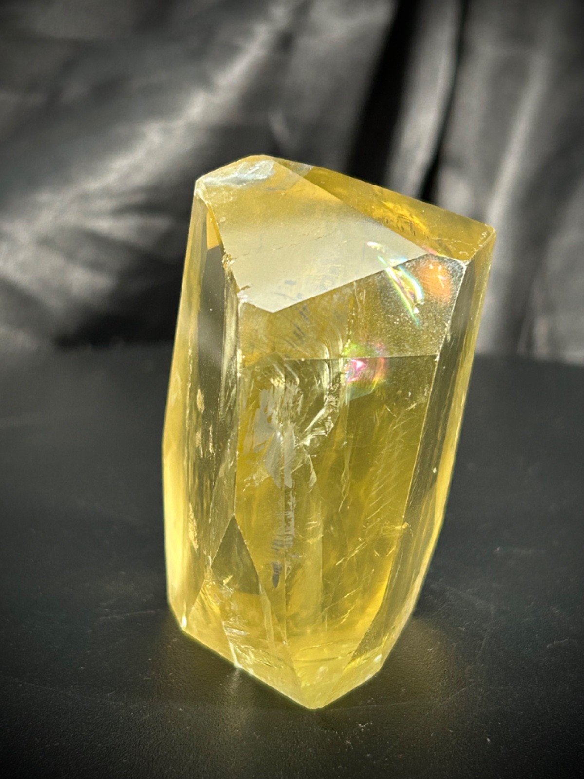 2.54″ High Clarity Citrine Geometric Freeform 6.9oz (194 grams)