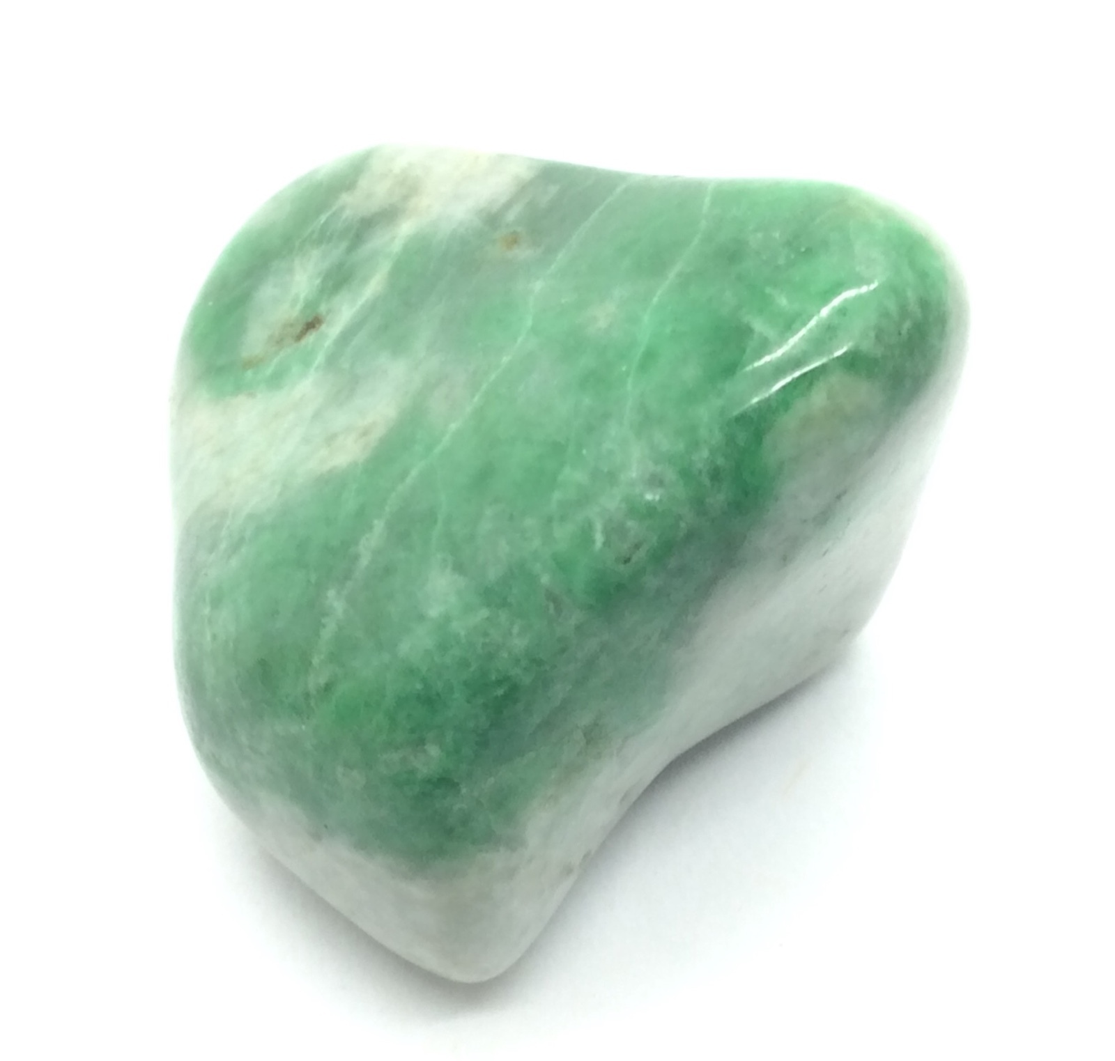 Siberian Jade Pebble Green Jadeite Jade Stone Specimen Polar Urals Siberia #23