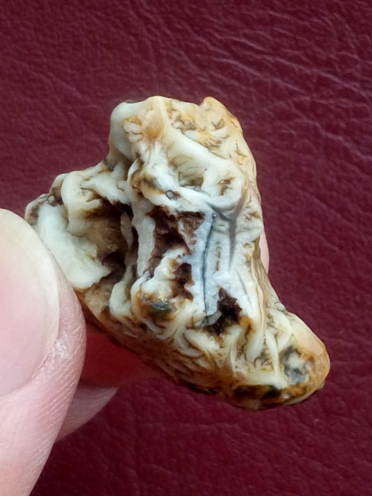 5 pieces Beautiful Natural GoBi agate veins agate Landscape stone