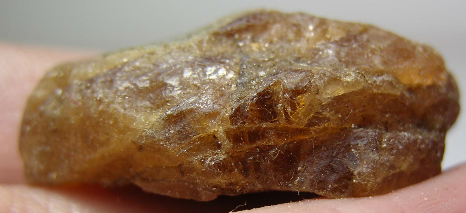 #8 Afghan 82.60ct 100% Natural Rough Raw Hessonite Garnet Specimen 16.50g 33mm