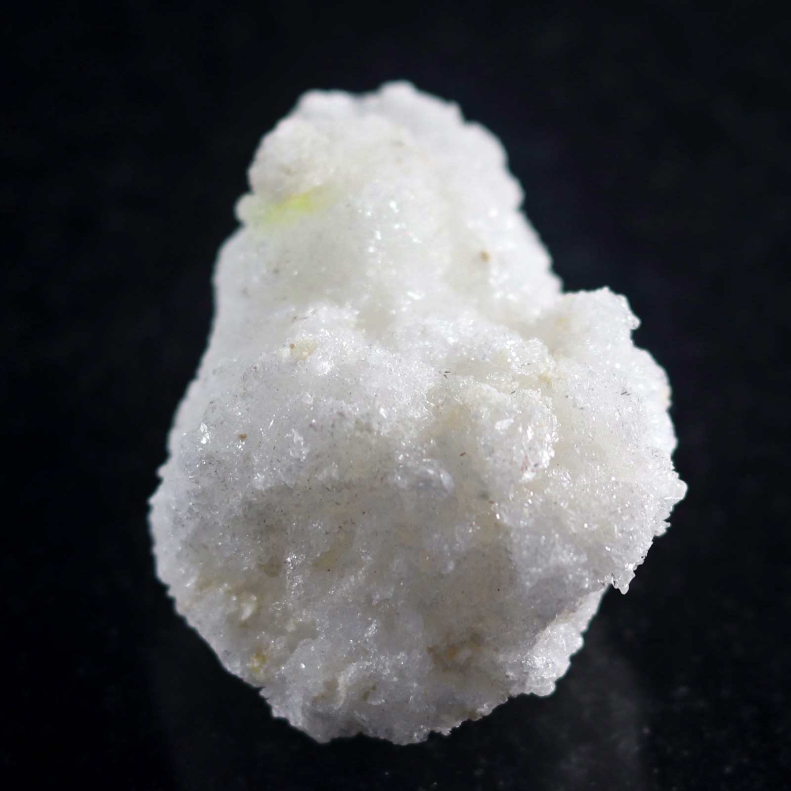 Fluorescent Mineral Specimen: Gypsum Selenite with Novacekite, Mexico (SEL626)