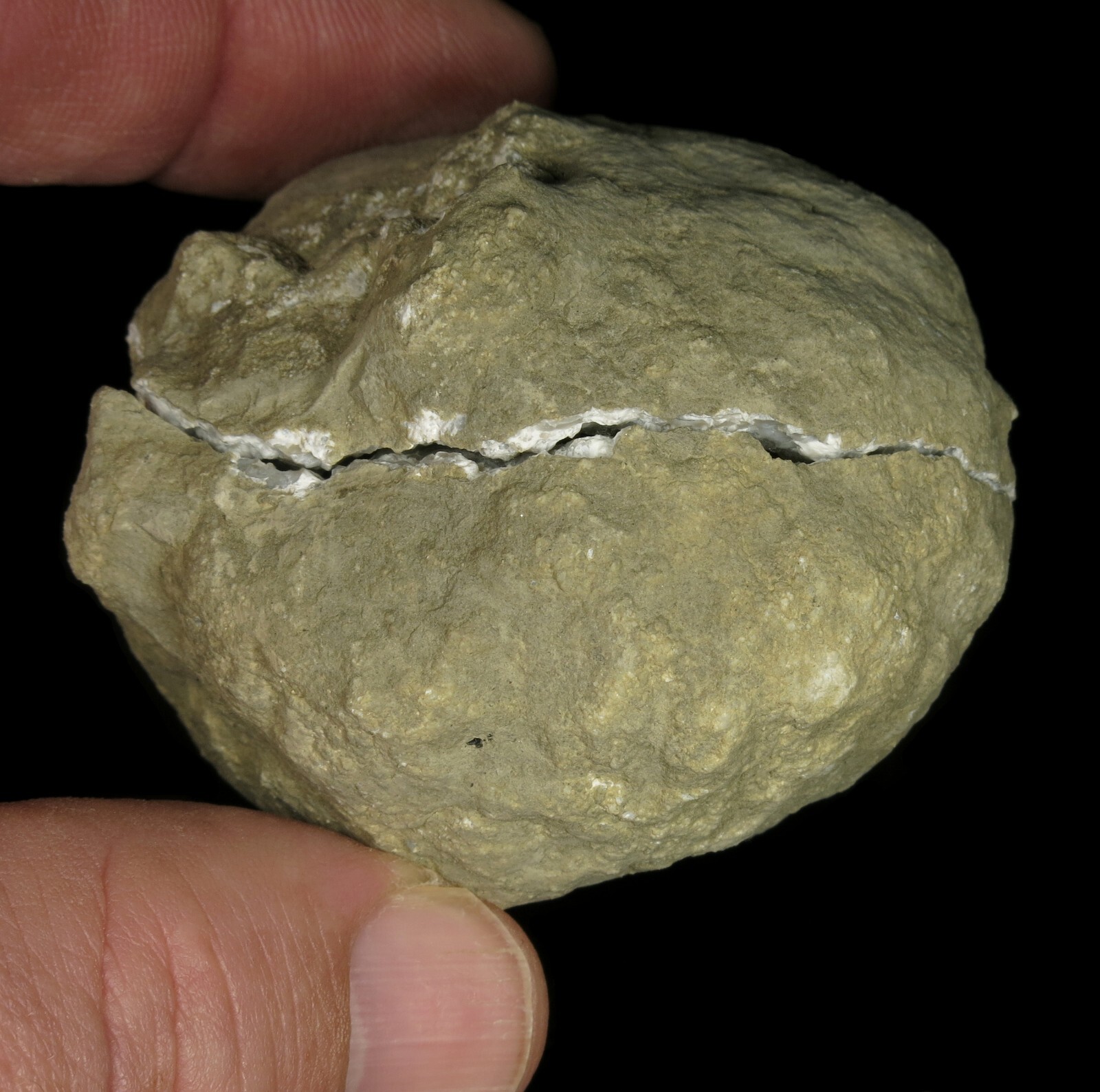 Quartz, Calcite & Pearl like Dolomite Crystals 2-3/8″ Keokuk Geode !!!