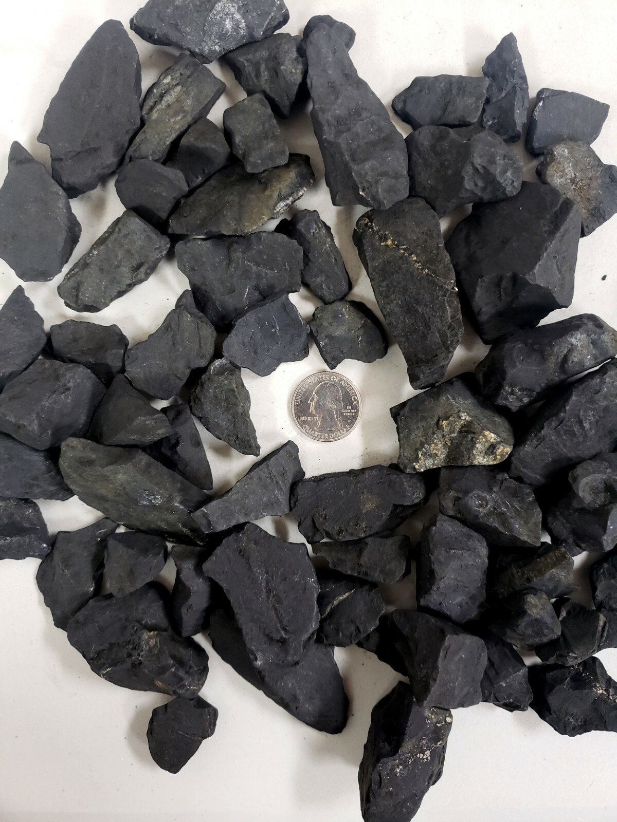 Raw Shungite Stones – Bulk Rough Stones from Russia – Healing Crystals Bulk