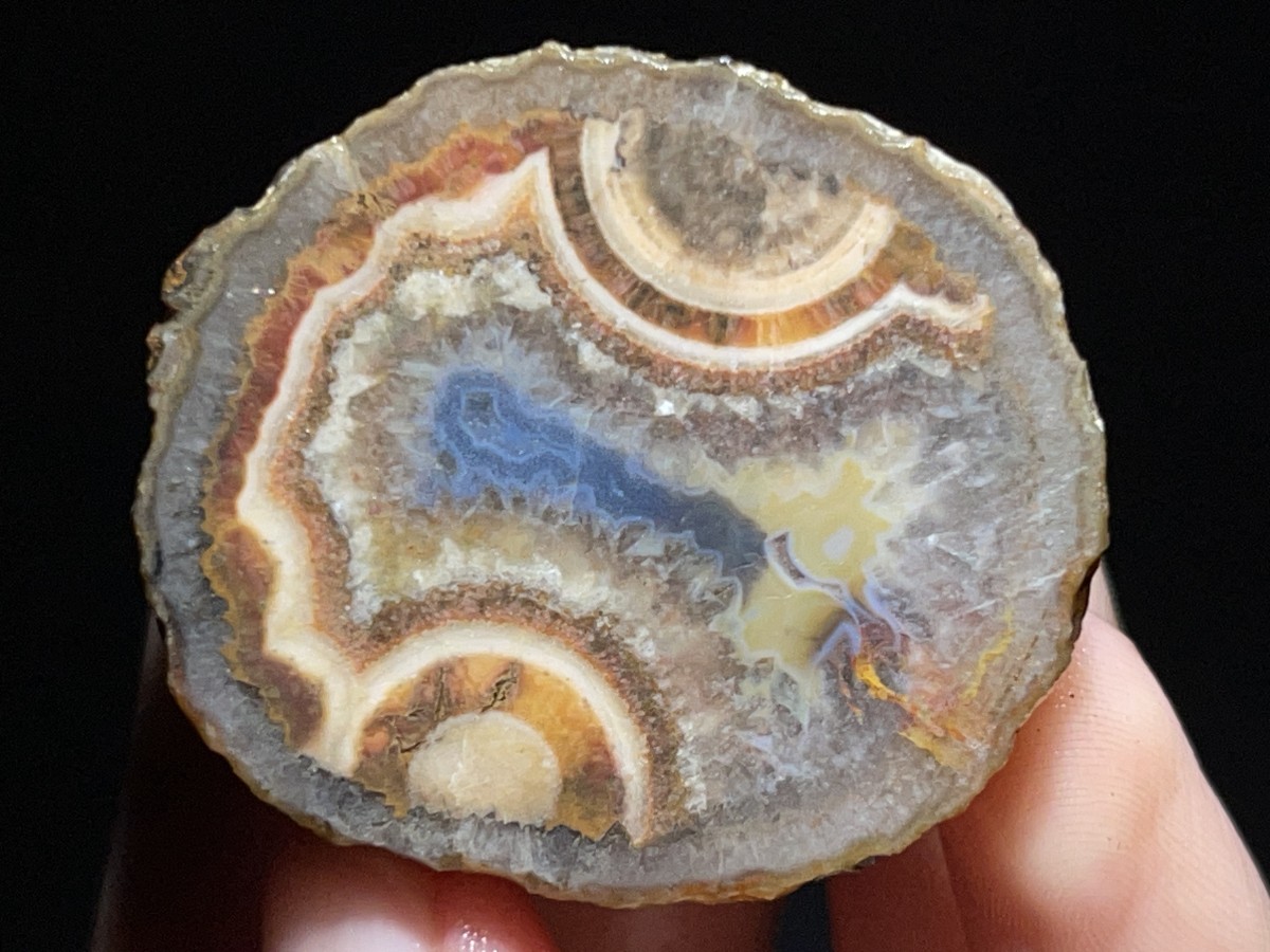 Rough Agate Nodule 15 Half Chinese Fighting Blood Agate Xuanhua 522g AA3