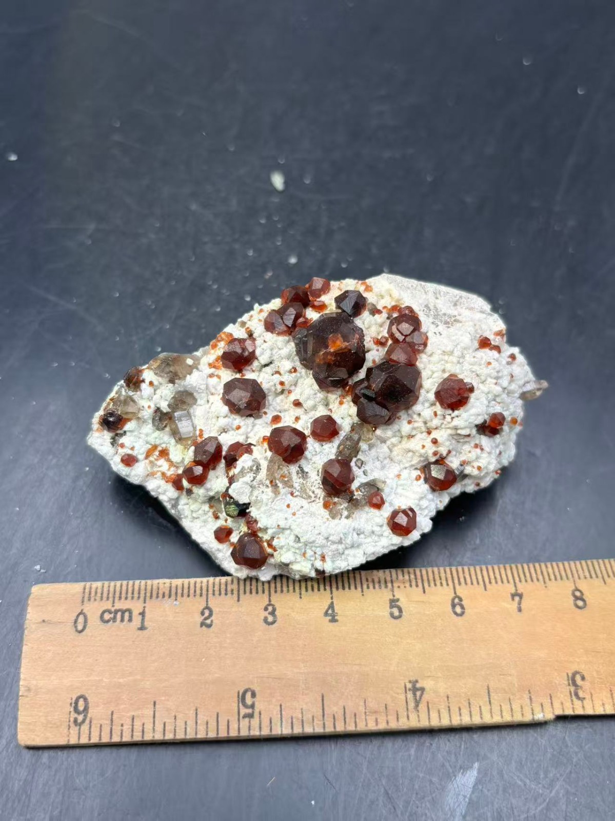 121g Spessartine Smoky-Quartz From Putian Mine Fujian Province China