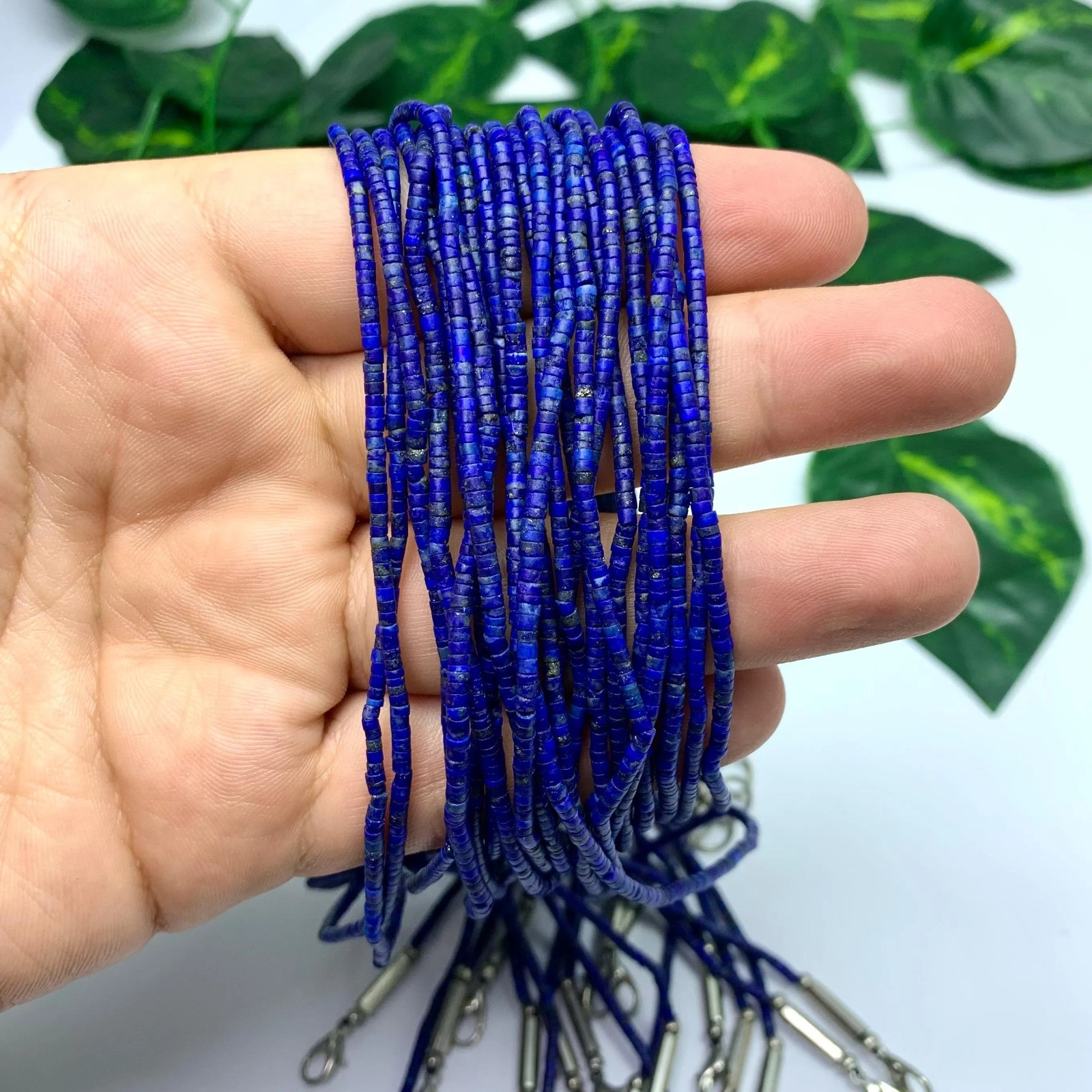 Beautiful Blue Lapis Lazuli Small Beads Strands, Lapis Beads Strand, Lapis Small