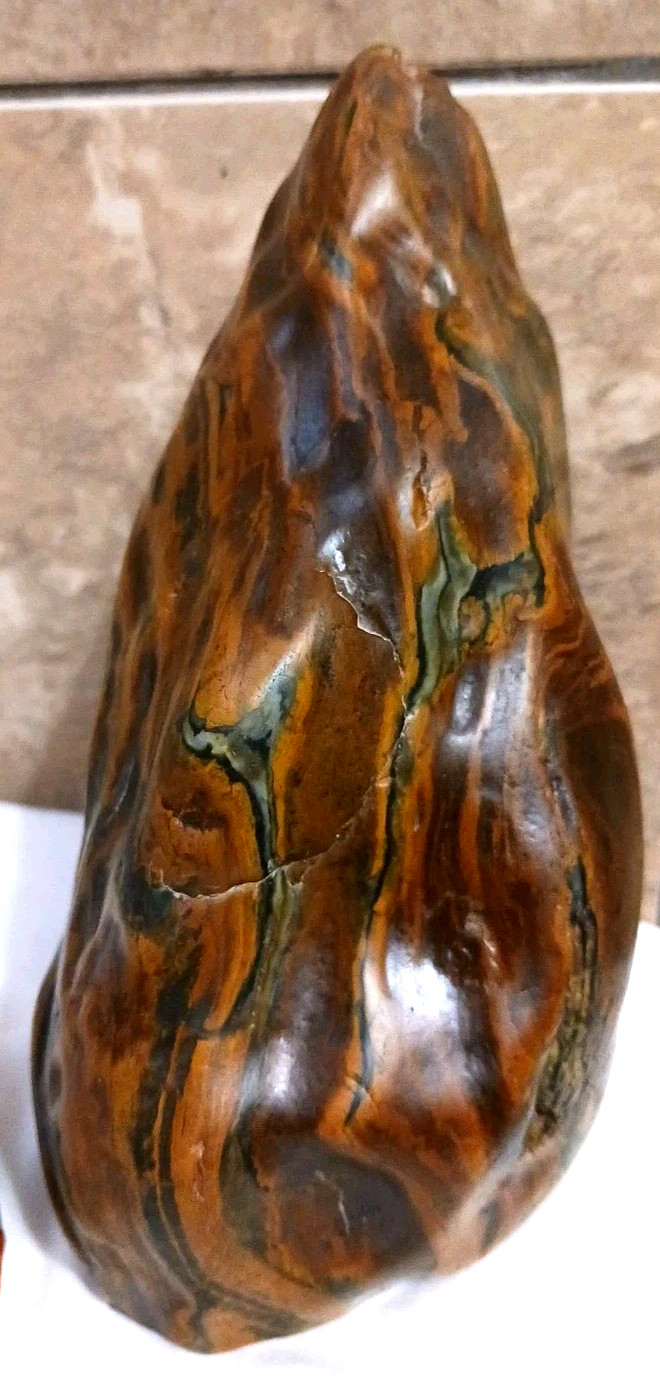 Wyoming Banded Iron Formation Crystal Polished Display Rock Quartz Genesis Stone