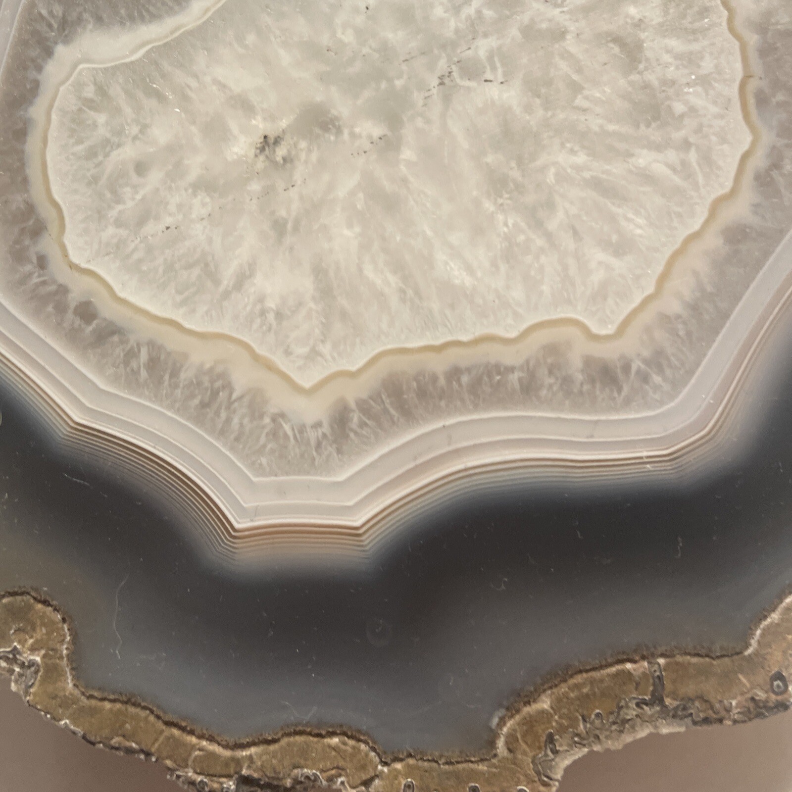 HUGE 3+ Pound Agate!! Cut, Not Polished BEAUTIFUL!!!