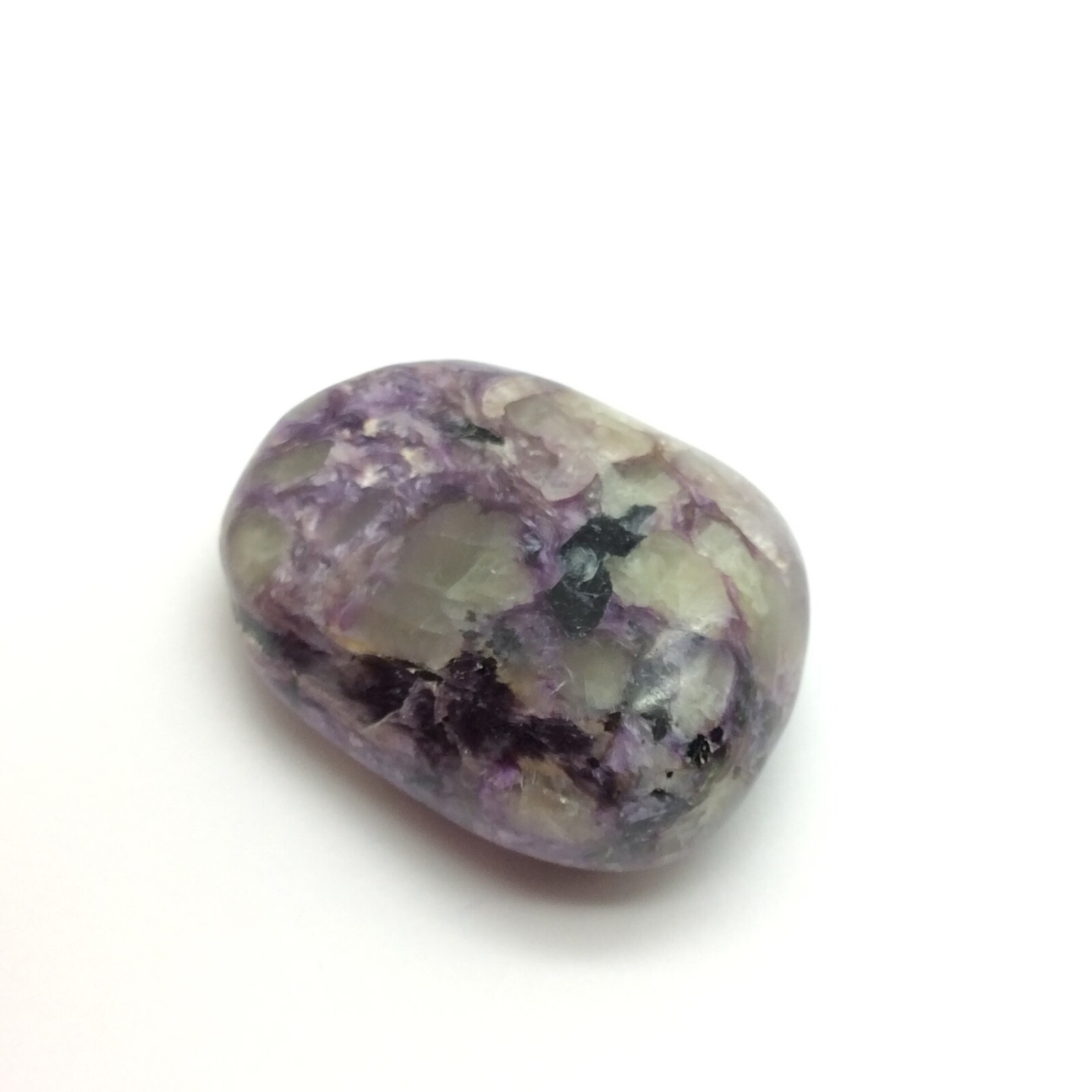 Charoite Pebble Purple Gem Stone Polished River Specimen Siberia #5