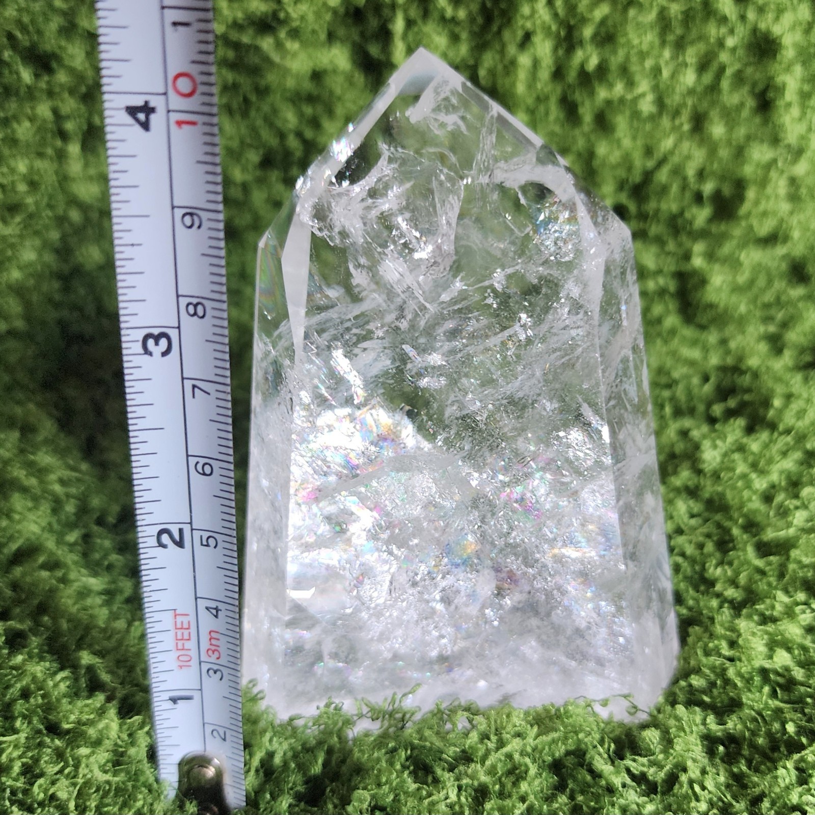 HQ Brazilian Clear Quartz Tower