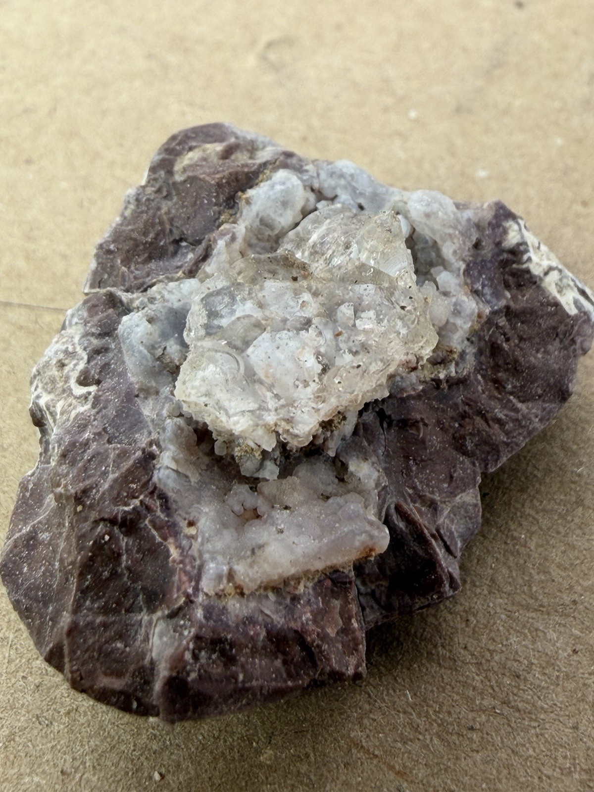 Hyalite Opal in Matrix from Ojuela Mine, Mapimi, Durango, Mexico 21.4 g