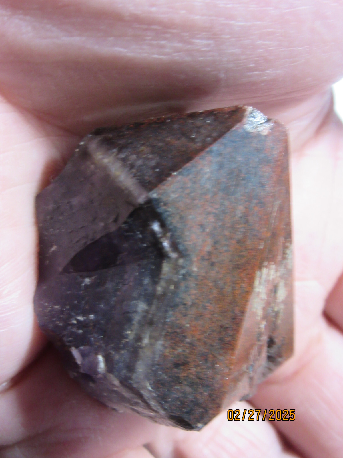 Deep Red/Purple Auralite-23 Amethyst 1 5/8″ Point Collectible DRPADP-5s