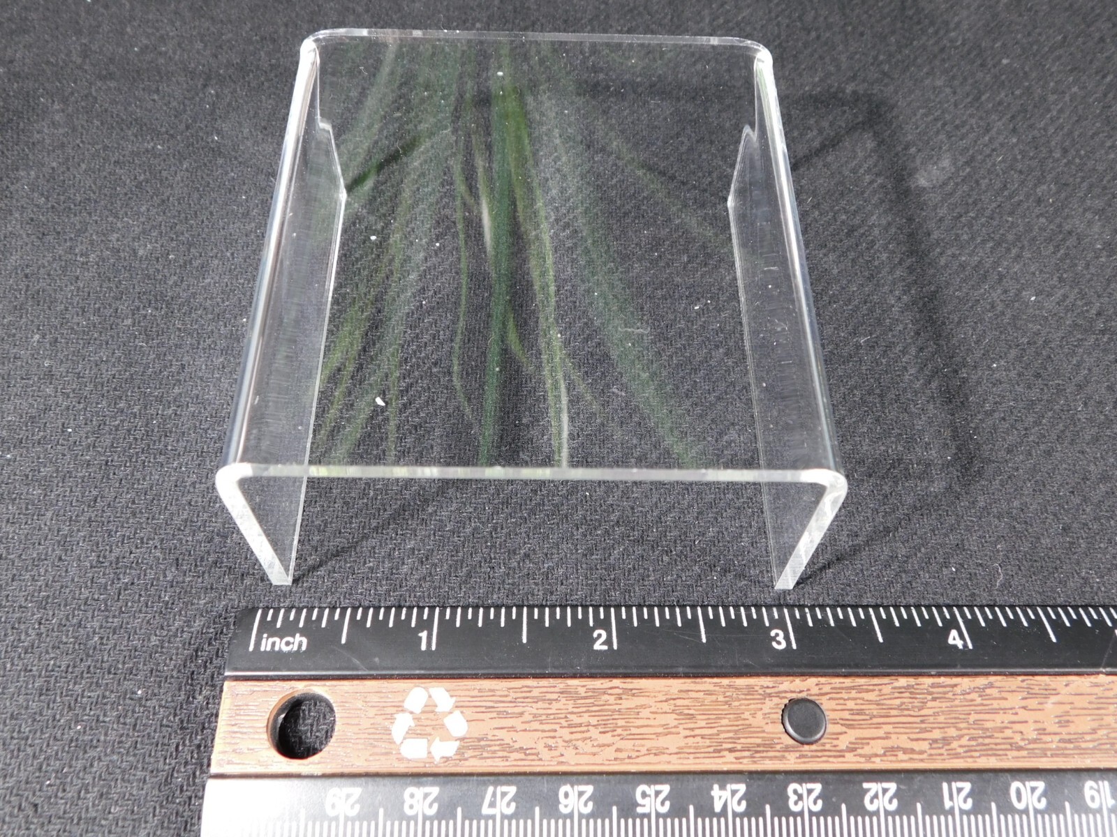 Display Stand Riser Type Short Small Size Clear Lucite