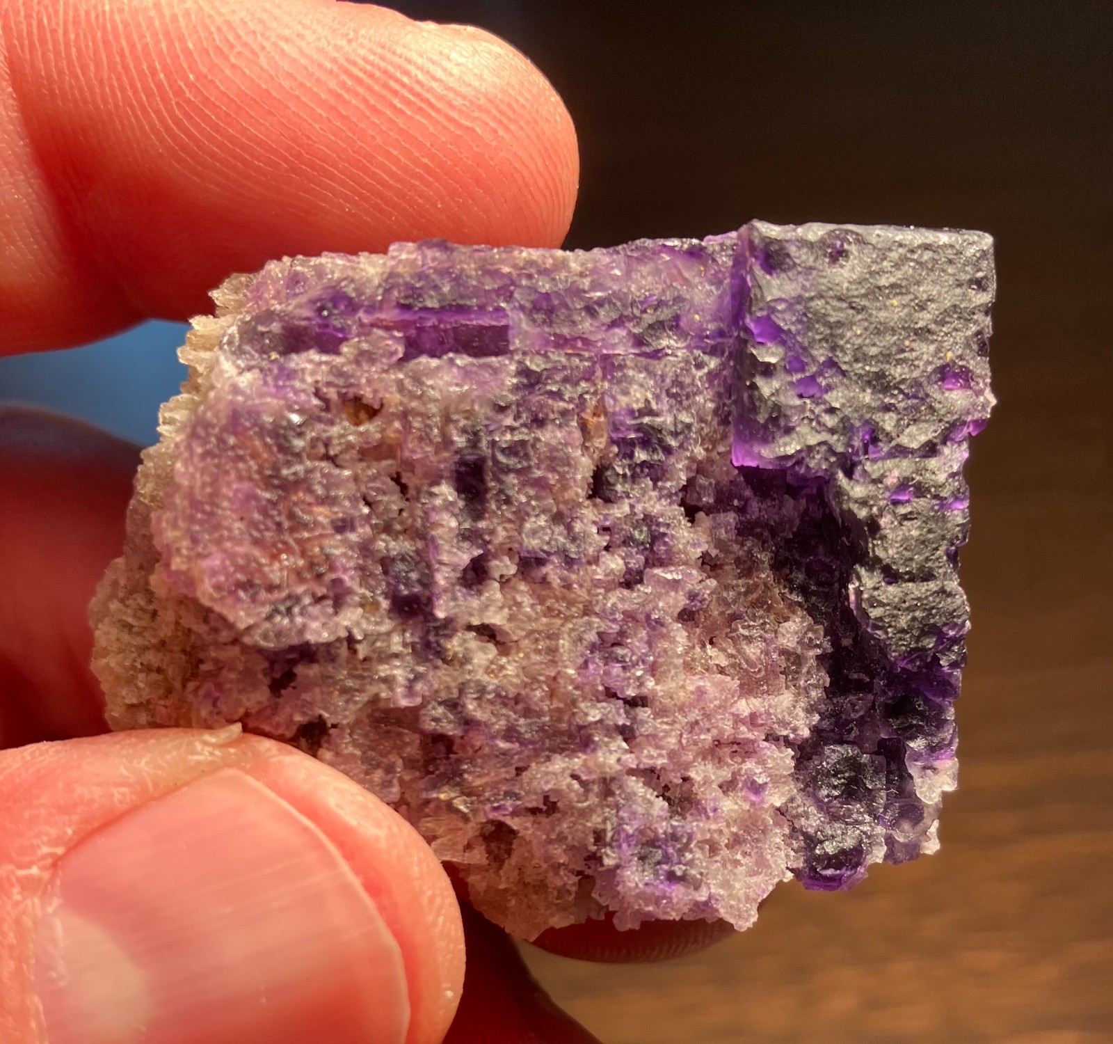 Illinios Fluorite 4 Piece Lot- Cave in Rock, Minerva#1, Annabel Lee