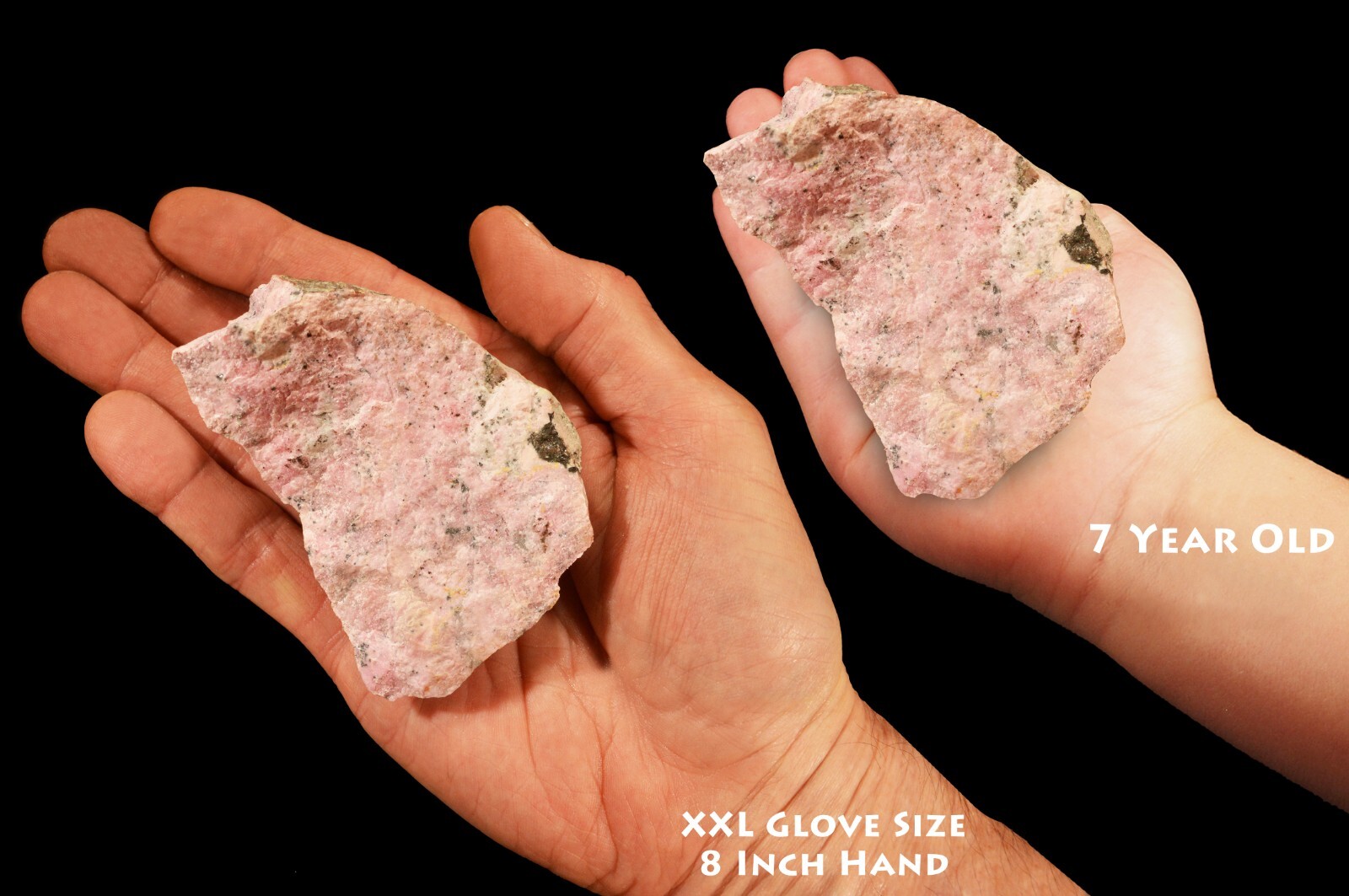 RHODONITE 2 1/2″ 4-7 Oz A Grade Rough Rock Mineral Specimen Heart Chakra Healing