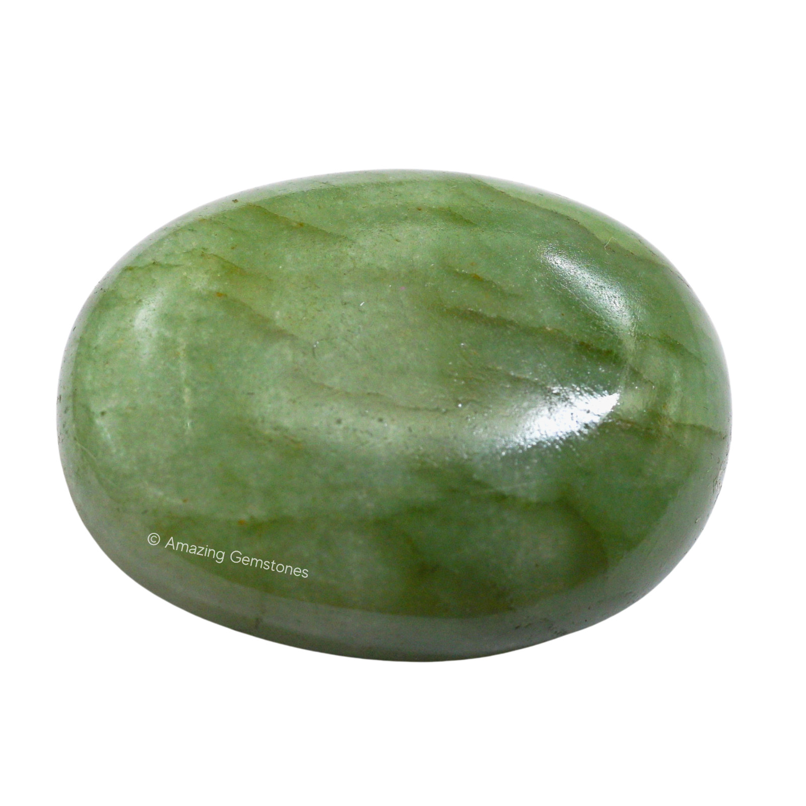 Light Green Aventurine Crystal Palm Stone