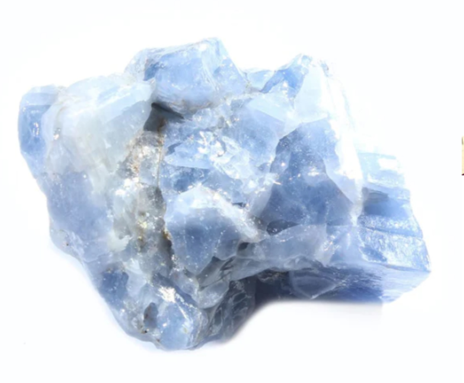 Blue Calcite – Rough Rock for Collection, Home Decor – Bulk Wholesale 1LB option
