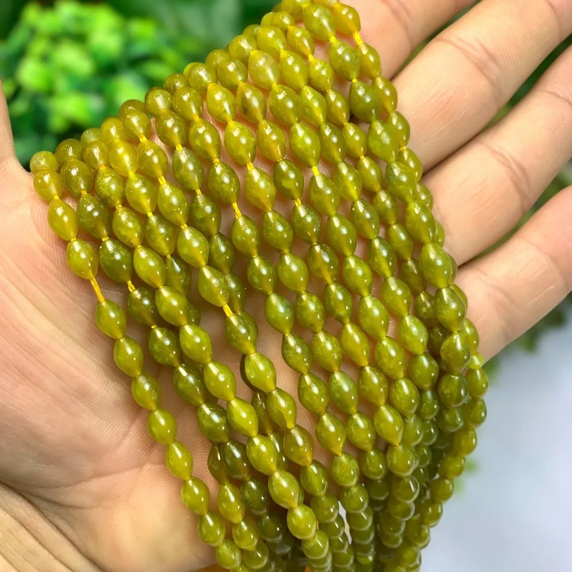 Beautiful Best Quality Shah Maqsood Jade Beads Strand, Shah Maqsood Beads, Shah