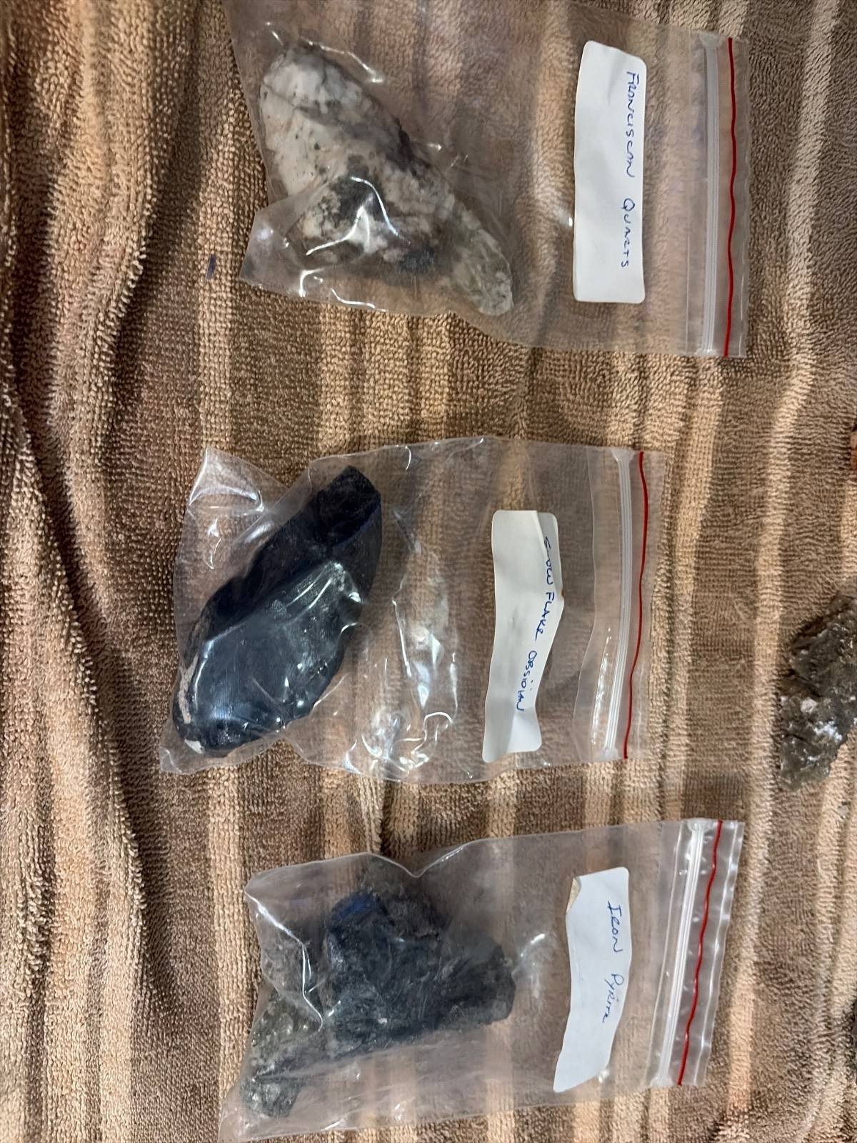 Huge lot of over 100 Different-Rocks, Minerals, Crystals & Fossils Mixed Lot .