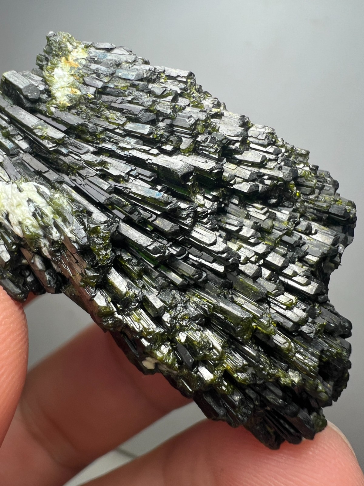 173 Natural Green Epidote crystal bunches from Balochistan Pakistan
