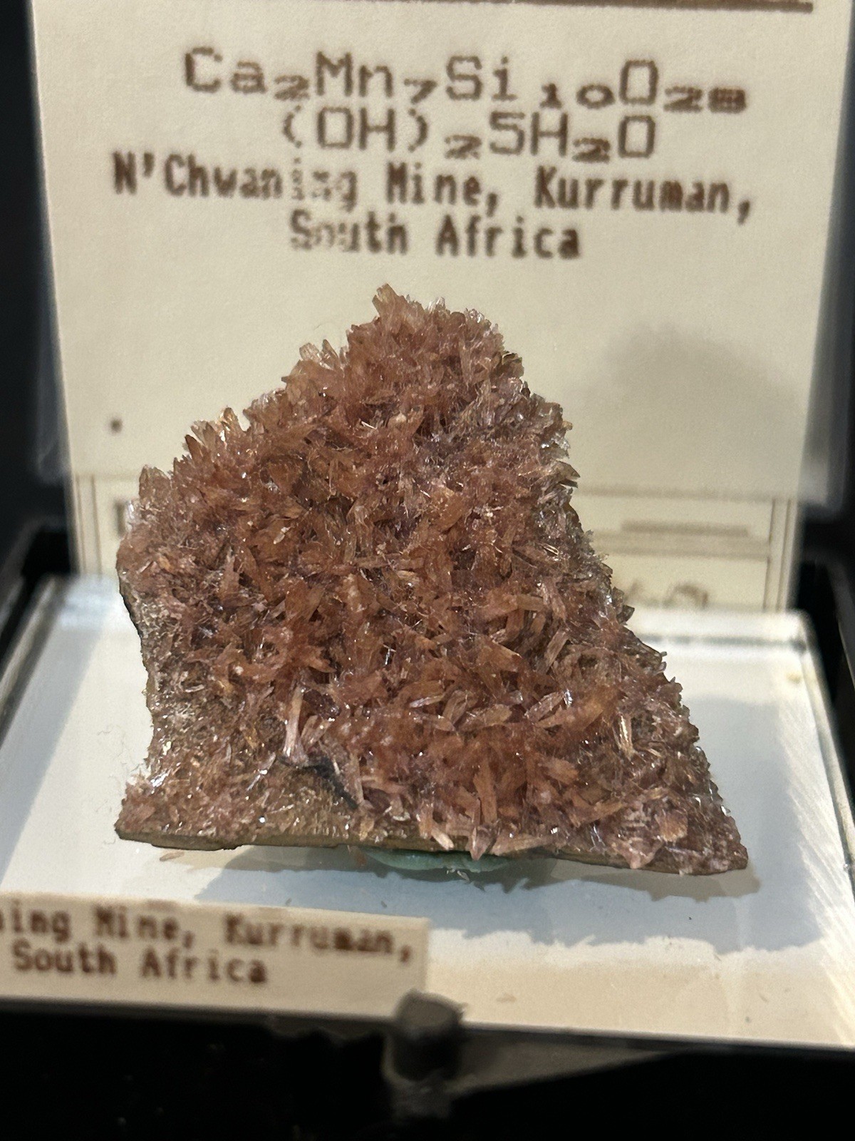 Inesite N’chwaning Mine, Kurruman, South Africa Miniature 3×2.5 Cm