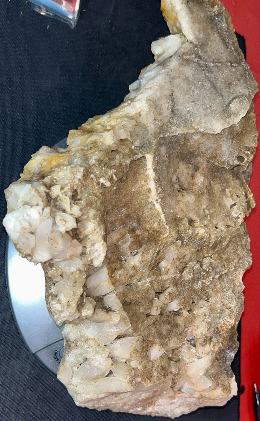 Large9.6 Ib Raw QuartzCrystal ClusterSpecimen Earthy Decor & Mineral Collection