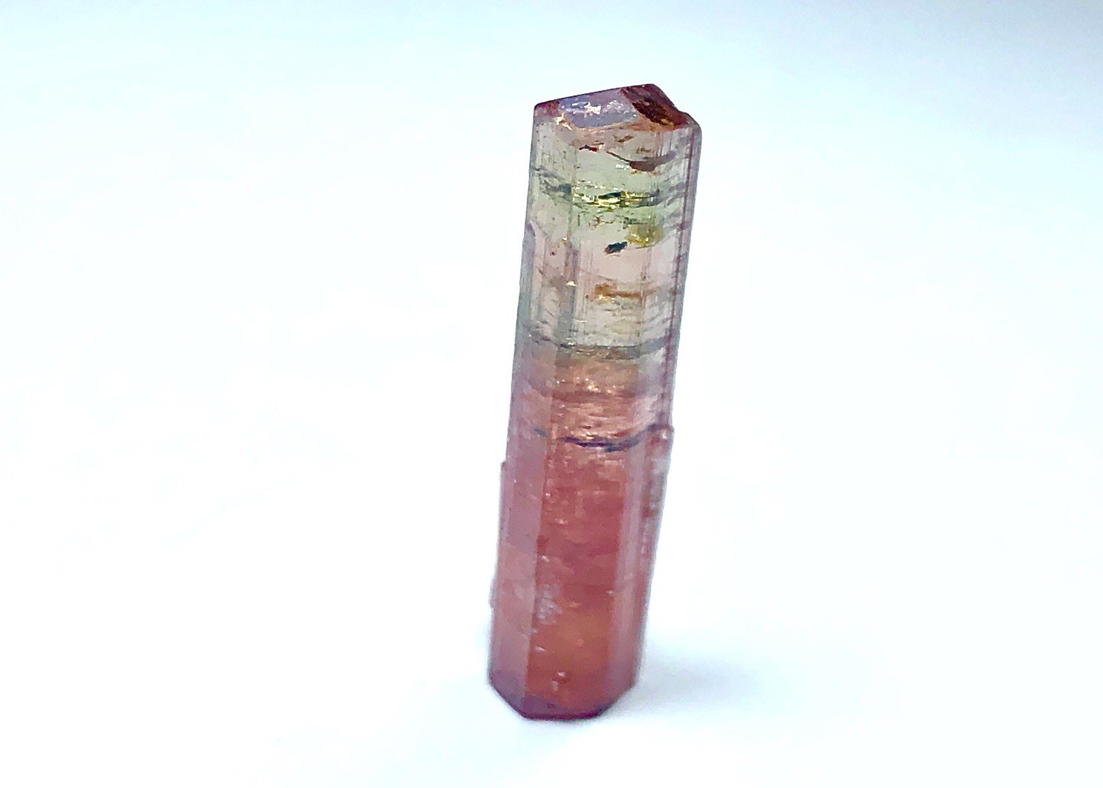 Beautiful an amazing naturel top quality bicolor tourmaline crystal