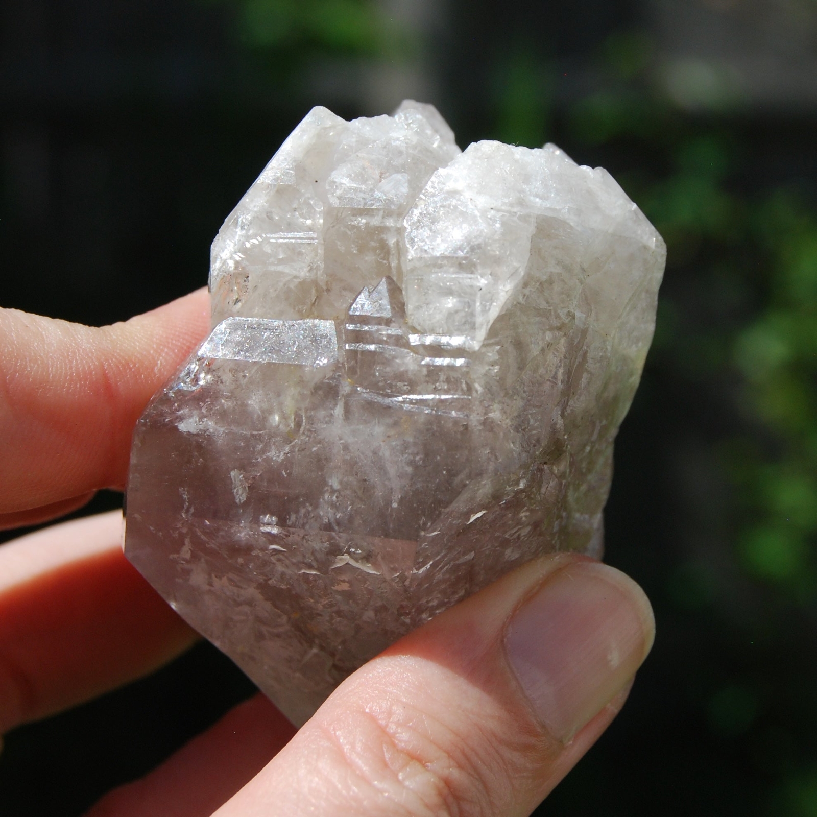2.5in 145g DT ET Elestial Fenster Amethyst Quartz Crystal Point, Mali wa9