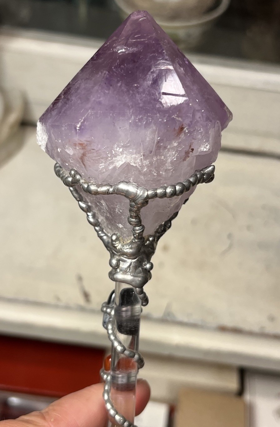 Crystal & Gemstone Chakra Energy Balancing Healing Magic Witch Wand