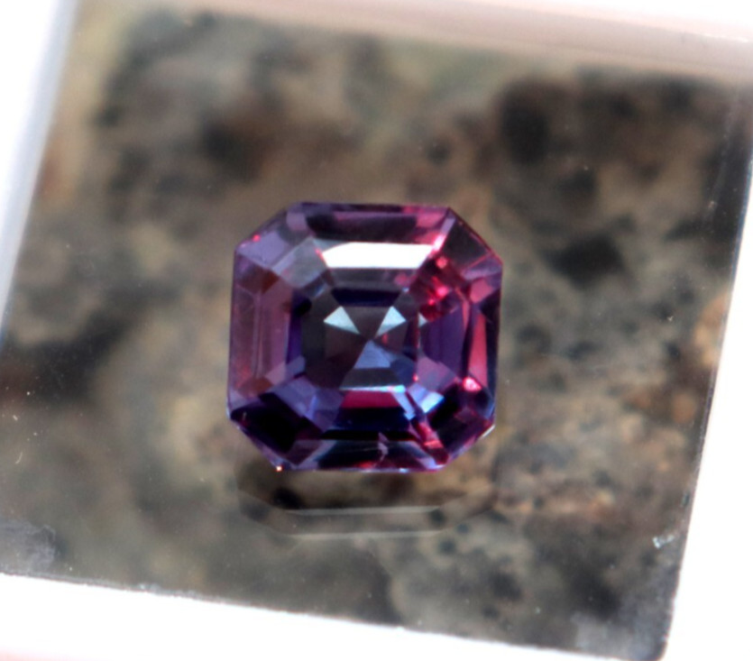 4Ct Gemstone Mined Alexandrite AAA Radiant Cut Unheated Untreated Alex Gemstone