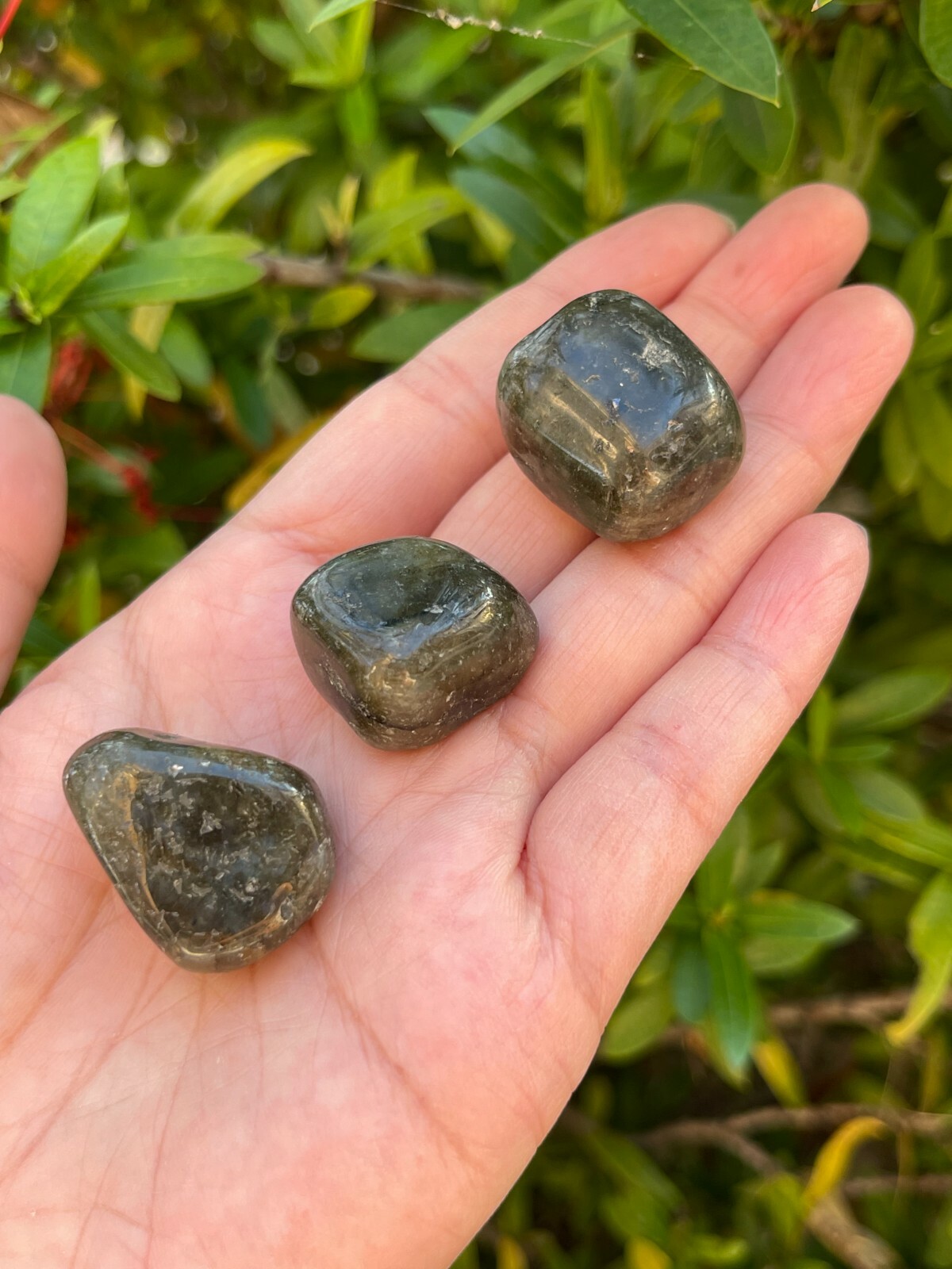 Labradorite Tumbled Stones, 0.75-1 Inch Tumbled Labradorite Stones,Wholesale Lot