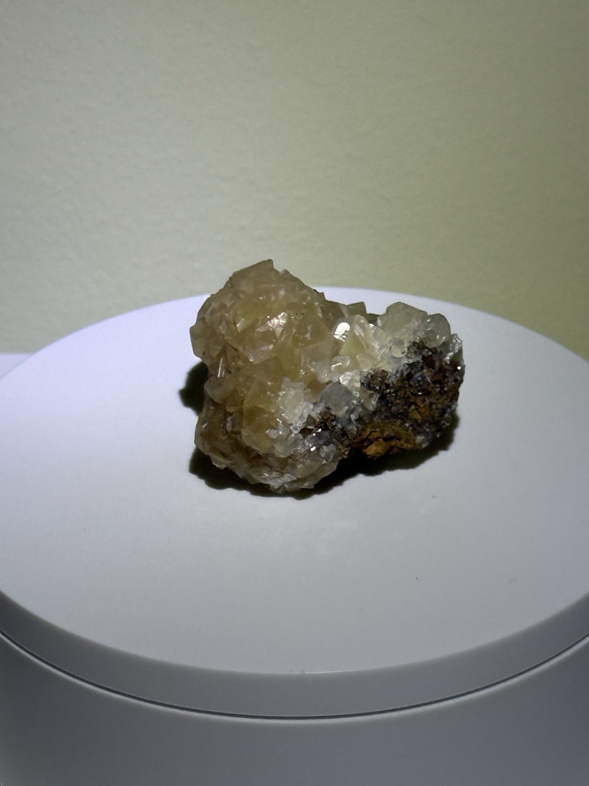 GLOWING Merkaba Calcite Fluorescent & Phosphorescent Mineral Specimen – Mexico