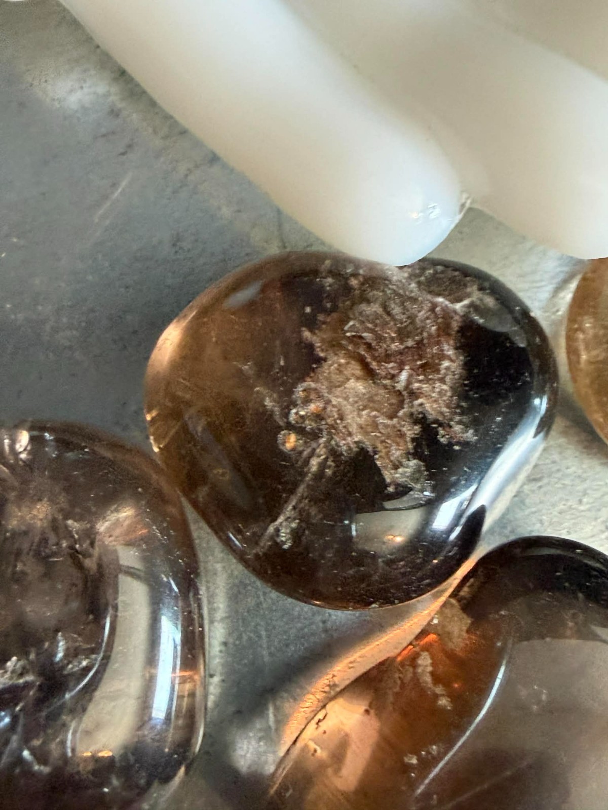 Bulk Wholesale Lot Medium Palmstone Smoky Quartz Extra grade 30-40 mm, 14 pieces