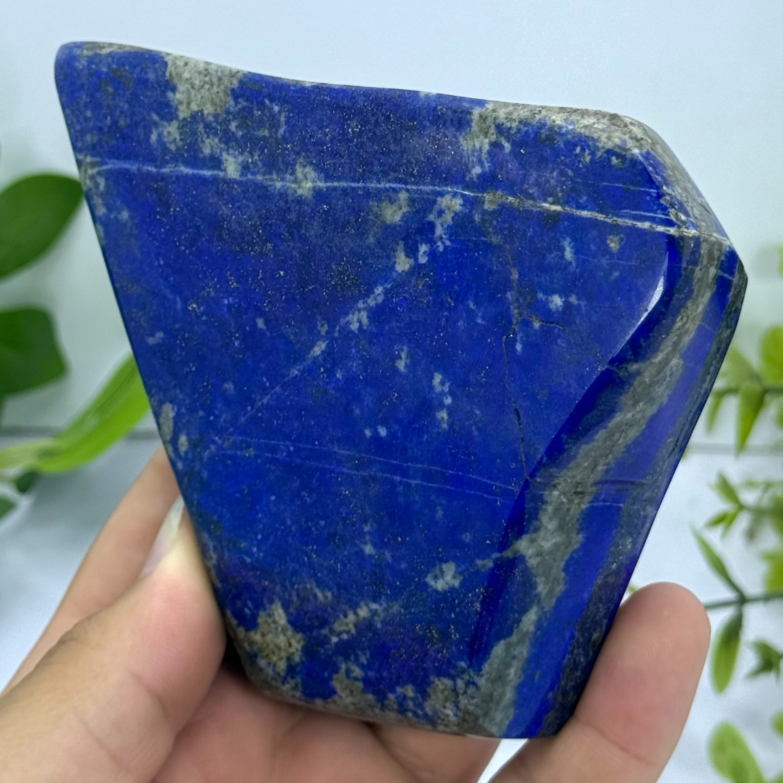 Polished Lapis Lazuli Crystal Free Form, Lapis Lazuli Polished Free Form, Lapis