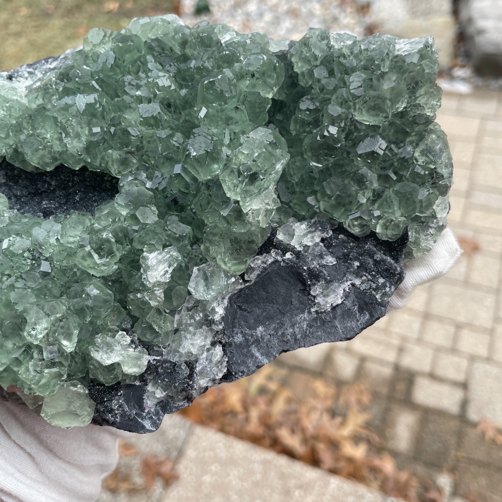 1152g, Transparent Green, Fluorite, Yiwu Co., Zhejiang Province, China