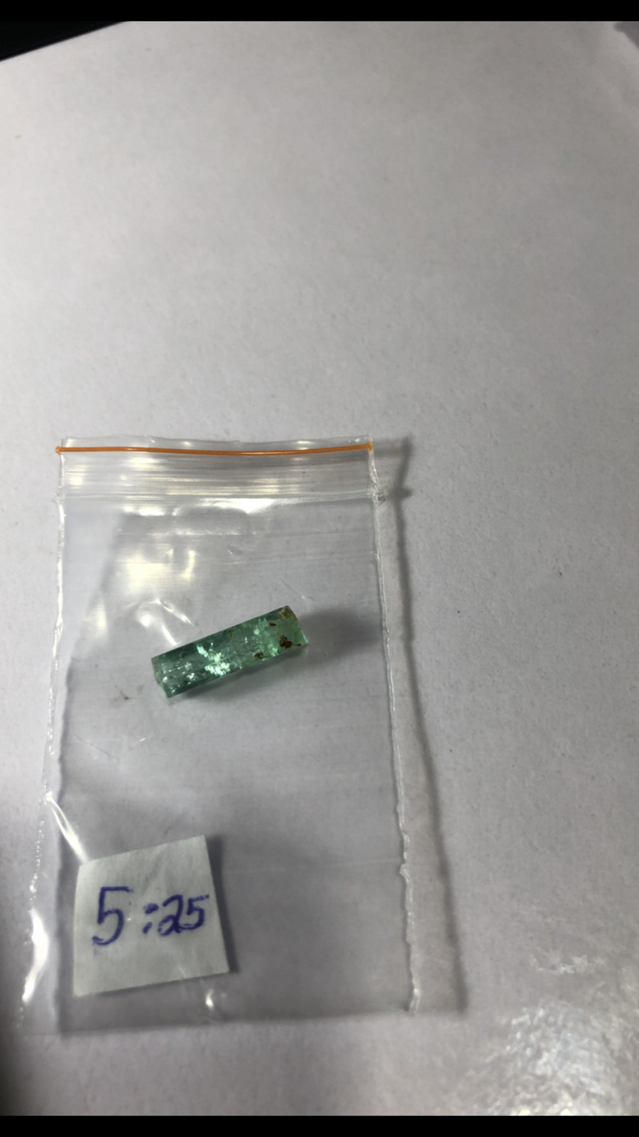 5.25ct Natural Panjshir Afghanistan Emerald Crystal Untreated Vibrant Green Rare