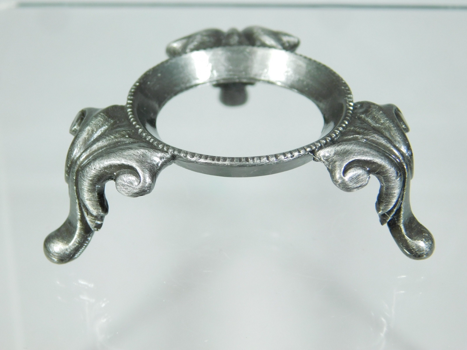 Sphere Display Stand Small Size Princess Design Pewter Color