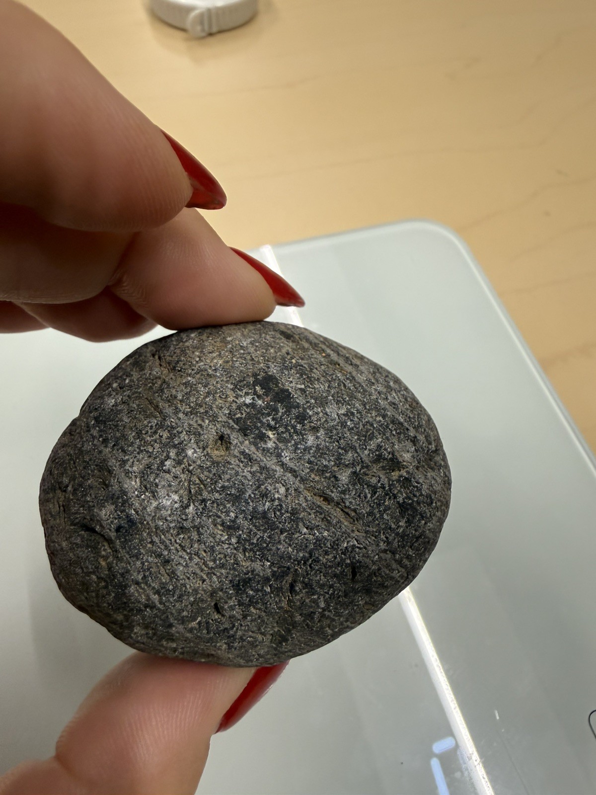 Orange Copper Ore Goethite Magnetite Crystal Sphere 100 grams