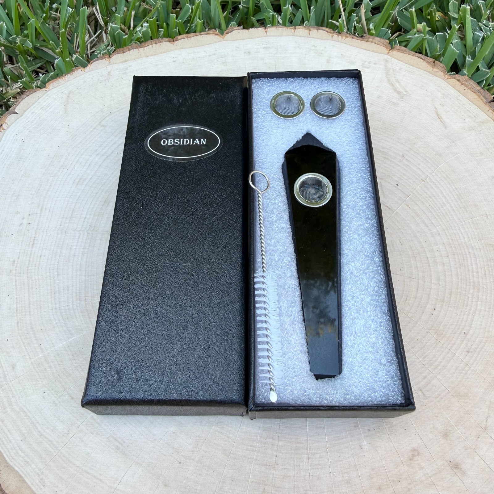 Nature Energy Crystal Smoking Pipe, Handmade Gemstone Pipes, Tobacco Pipe, Gift