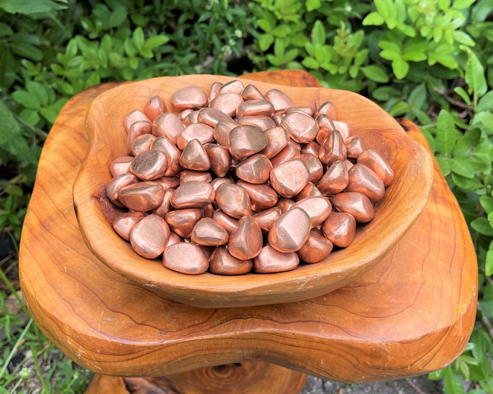 Copper Tumbled Stones Wholesale Bulk Lots (Polished Natural Copper Crystals)