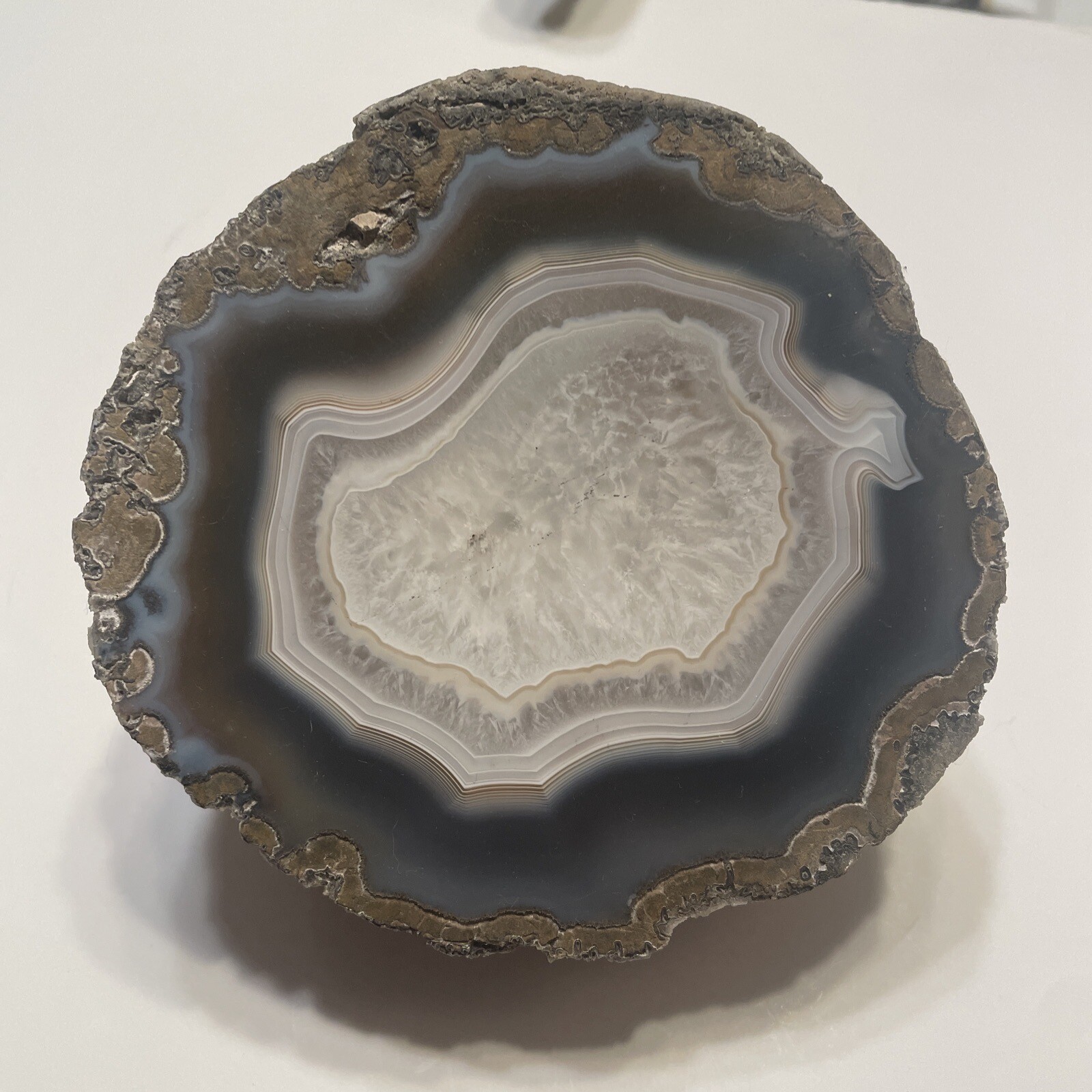 HUGE 3+ Pound Agate!! Cut, Not Polished BEAUTIFUL!!!