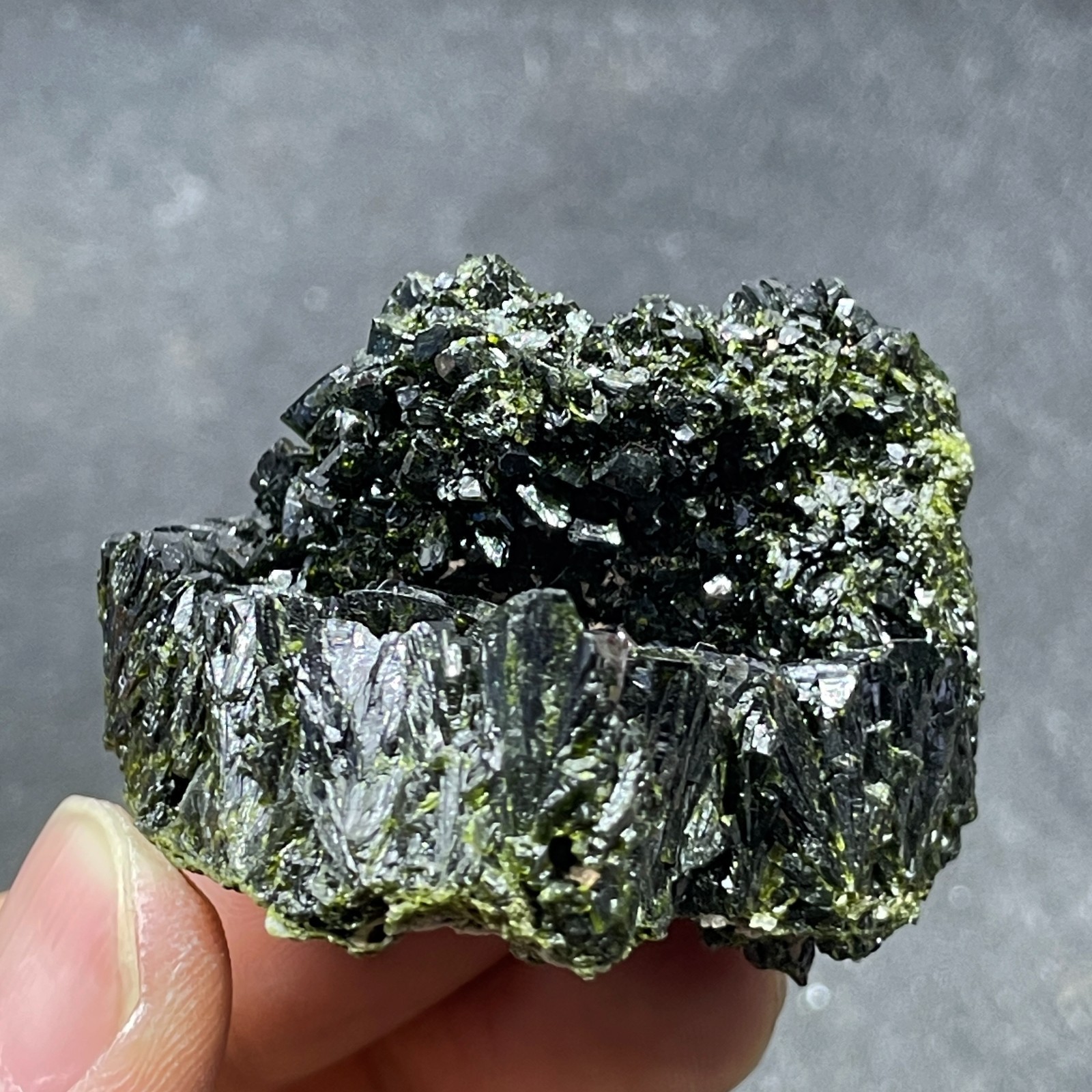 Natural Turkey Epidote Mineral Specimen Quartz Stones And Crystals Healing