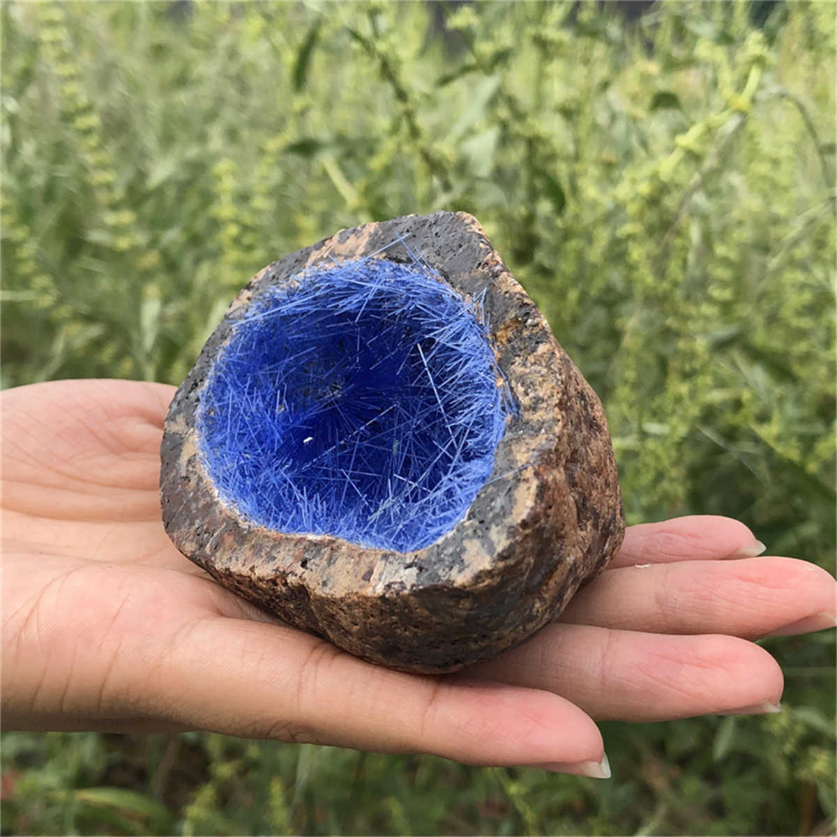 270g Natural Needle Ironstone Mineral Specimen Healing Reiki Decor Crystal Gift