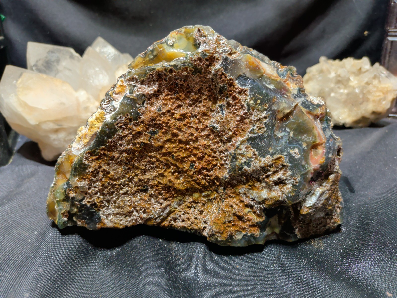 Amethyst “Cave” Deep Purple w/ Rainbow Specimen Natural Form (4lbs 13oz)